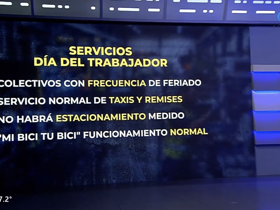 Feriado del Día del Trabajador: cómo funcionan los servicios en Rosario