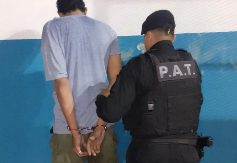 Detenido por amenazar y agredir a su padre con una navaja táctica