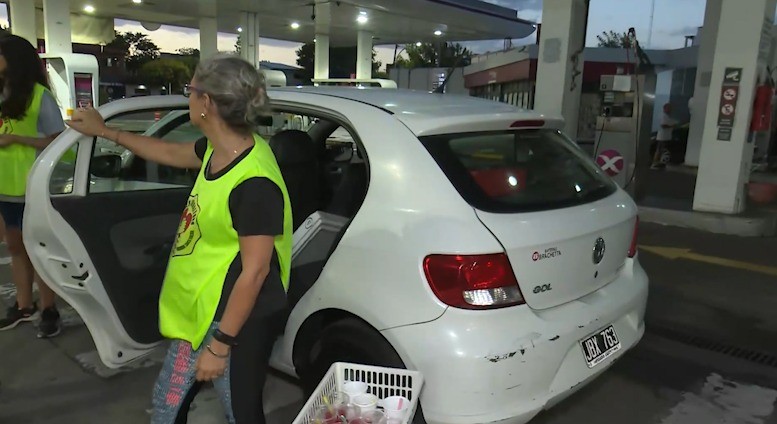 Buen Samaritano: reparten viandas por Navidad