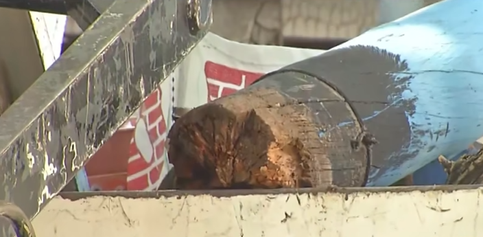 Una columna cayó sobre un utilitario en San Luis y Lima | Rosario y la región