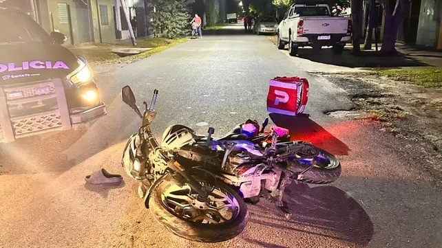 Escapaban con una moto robada y terminaron detenidos tras una persecución policial | Rosario y la región