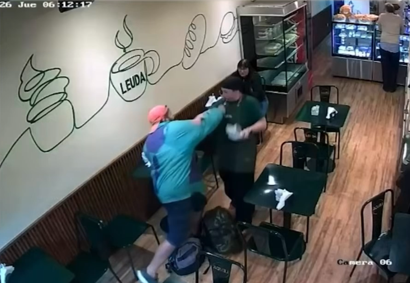 Violento ataque en un bar de Rosario: un hombre golpeó a una moza en el rostro | Rosario y la región