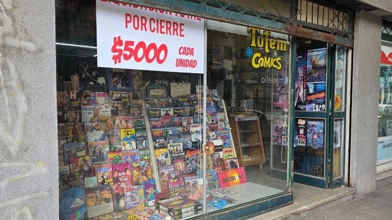 Cierra Totem Comics, una histórica comiquería de Rosario | Rosario y la región