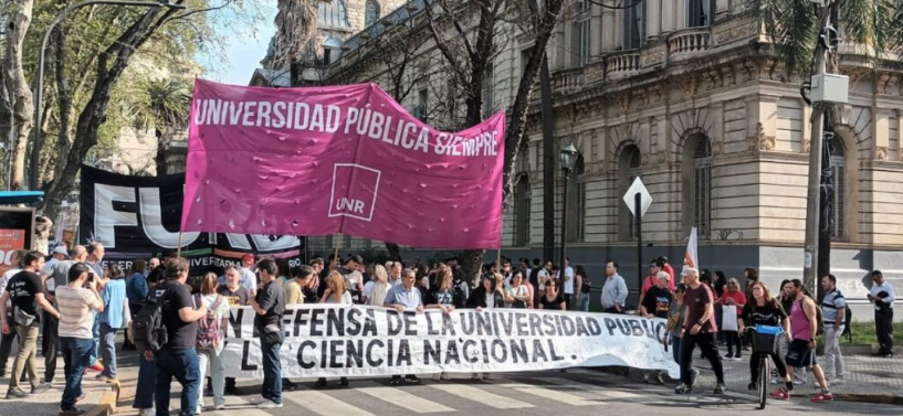 Docentes de la UNR realizarán una semana de paro del 26 al 31 de mayo | Rosario y la región