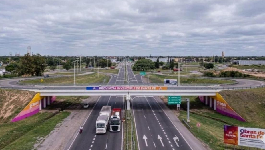 Interrupción en la autopista Rosario-Santa Fe por obras | Rosario y la región