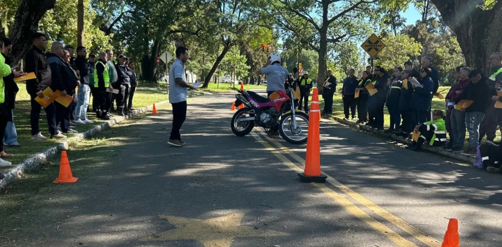 Nuevo examen para motos en Rosario incluye el desafío del circuito en forma de "8" | Rosario y la región