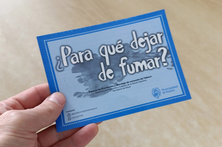 Día mundial sin tabaco: actividades de prevención y concientización sobre el vapeo | Rosario y la región