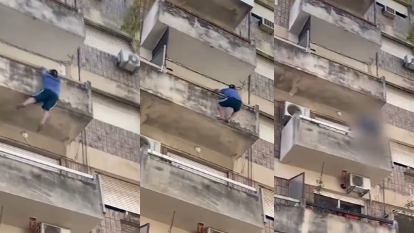 La pareja del hombre que cayó de un cuarto piso habló sobre su estado | Rosario y la región