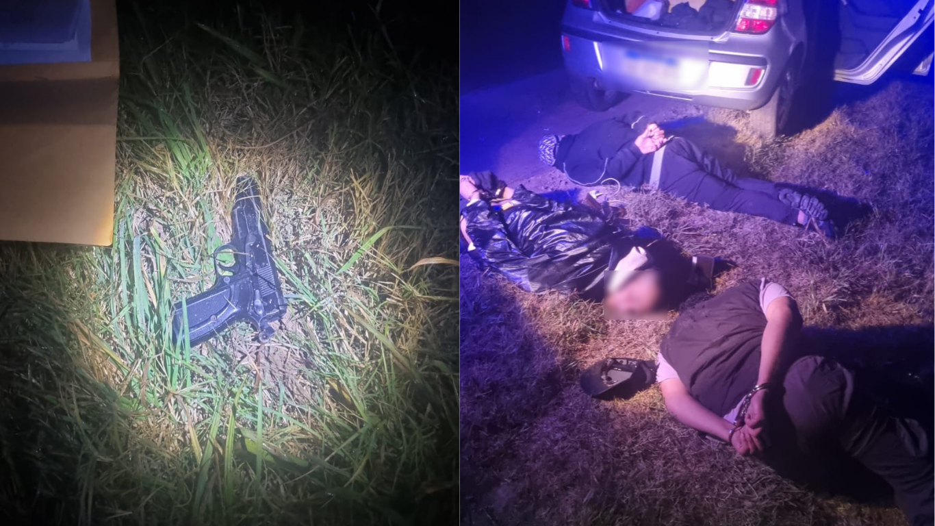Robo y persecución en la autopista Rosario-Córdoba terminó con tres detenidos | Información General