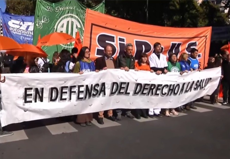 Marcha Nacional por la Salud en Rosario: reclaman mejores condiciones laborales y denuncian el desfinanciamiento del sistema | Rosario y la región
