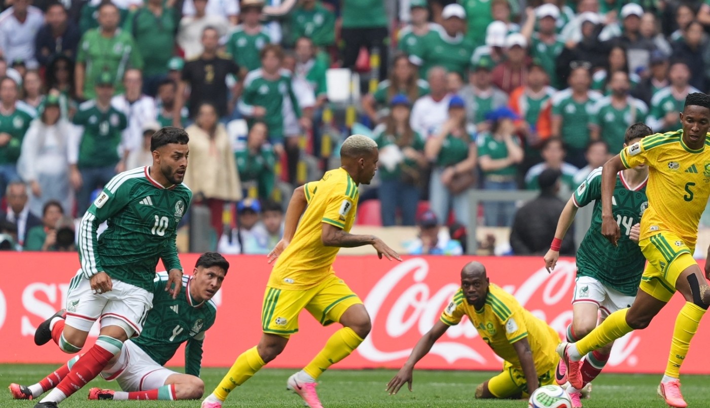 México debutó con triunfo y venció 2-0 a Sudáfrica en el Azteca | Deportes
