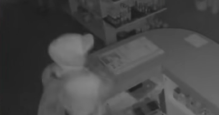 Rompió la reja de una pinturería y se llevó 73.000 pesos en menos de un minuto | Rosario y la región
