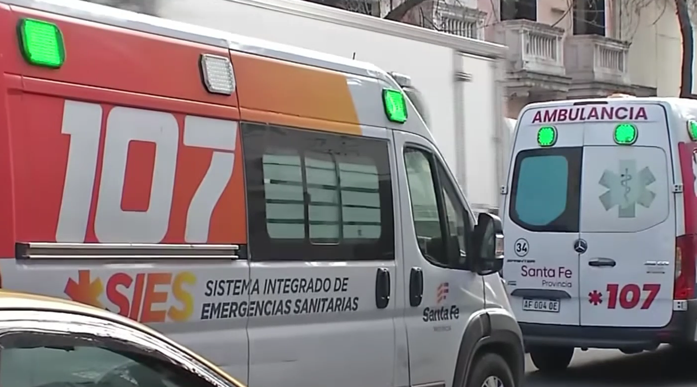Un trabajador cayó desde altura en la parte interna de un edificio en Rosario | Rosario y la región