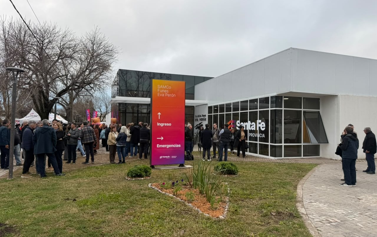 Día histórico para Funes: inauguró el Hospital SAMCO “Eva Perón” | Rosario y la región