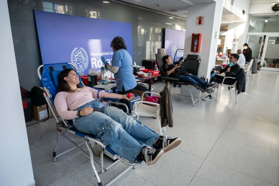 La Municipalidad organiza jornadas de donación de sangre | Rosario y la región