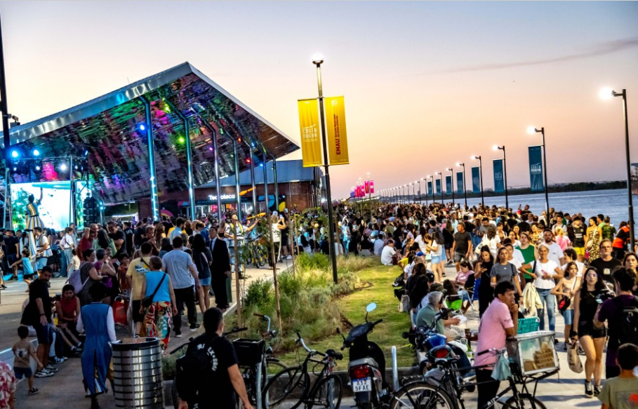 Rosario estrenó un renovado espacio público en Costa Nueva | Rosario y la región