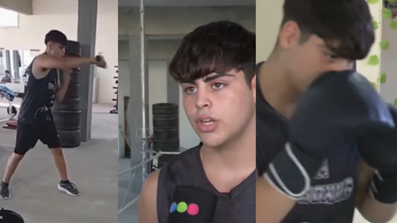 Benjamín Ceballos, el joven boxeador de Timbúes que viajará a México para una prueba con el equipo de Canelo Álvarez | Rosario y la región