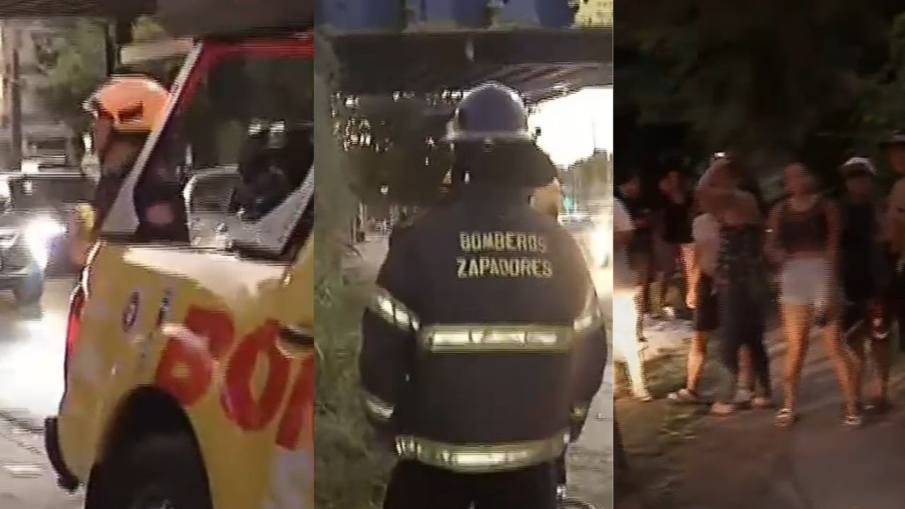 Incendio de pastizales en Sorrento y Sabin: bomberos trabajan para proteger viviendas | Rosario y la región