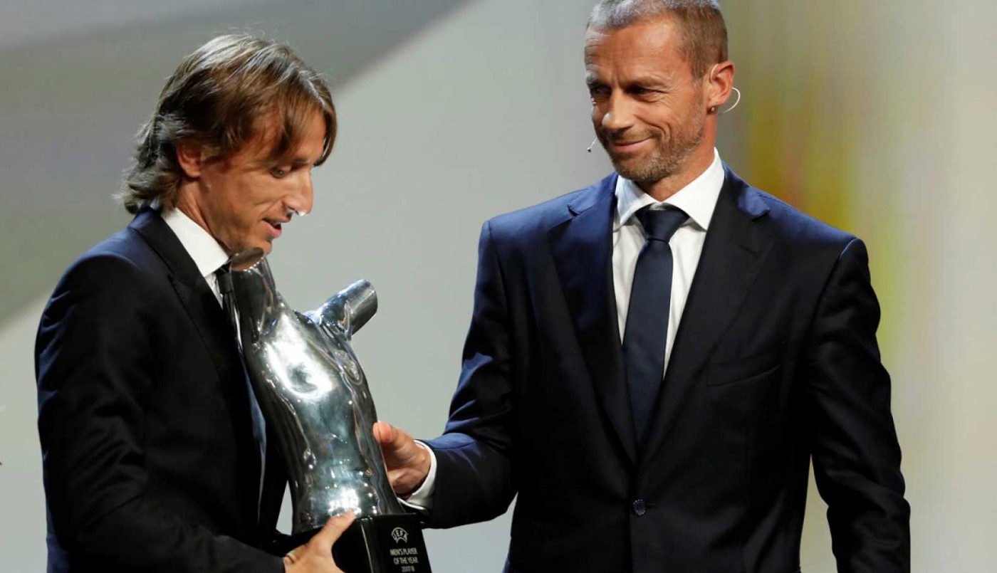 Luka Modric fue elegido como el mejor jugador de Europa | Deportes