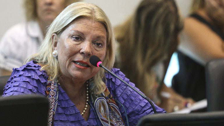 La diputada Elisa Carrió fue sometida a una angioplastía por una "lesión severa" de una arteria | Información General