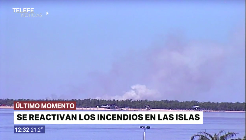 Se reactivaron los incendios en las islas a pesar de las intervenciones | Información General
