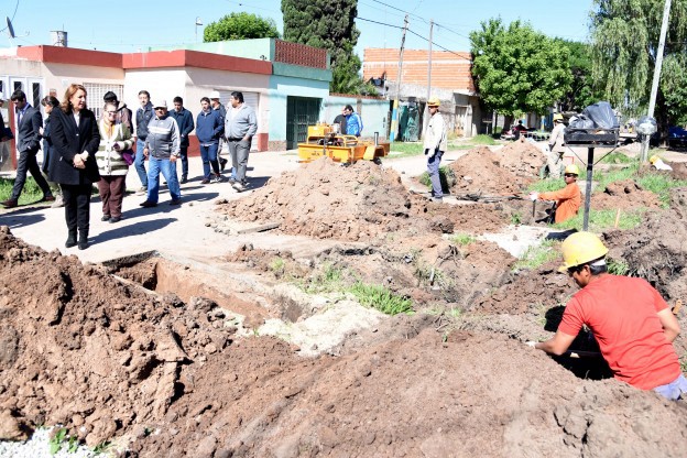 Fue puesto en marcha el Aliviador III de Rosario, en Empalme Graneros | Información General