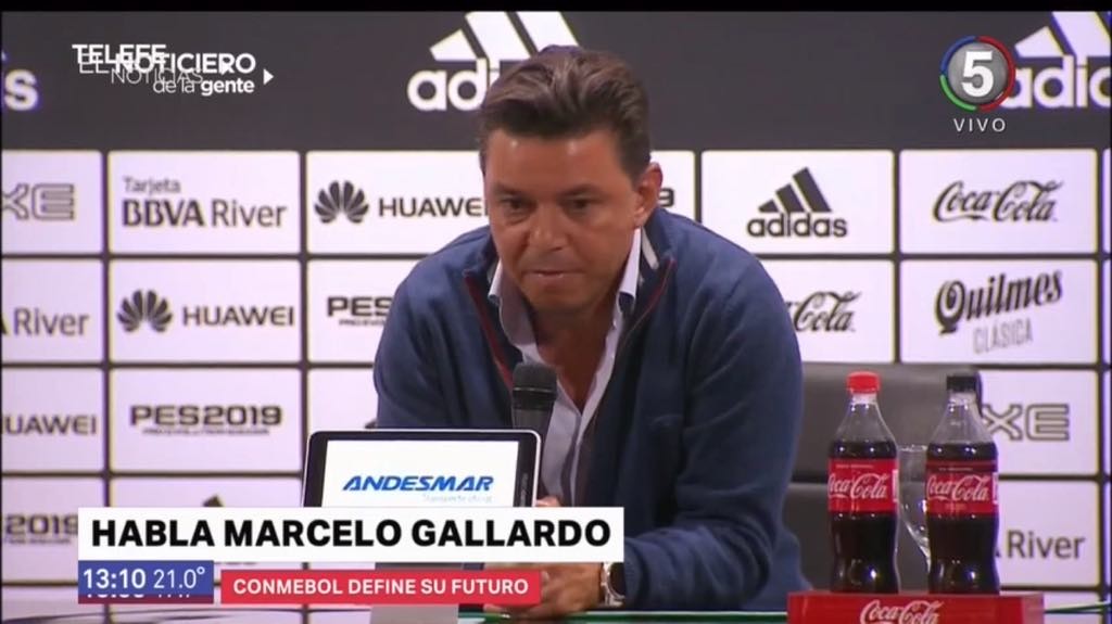 Gallardo pidió perdón y aclaró que no hubo una postura desafiante de su parte | Deportes