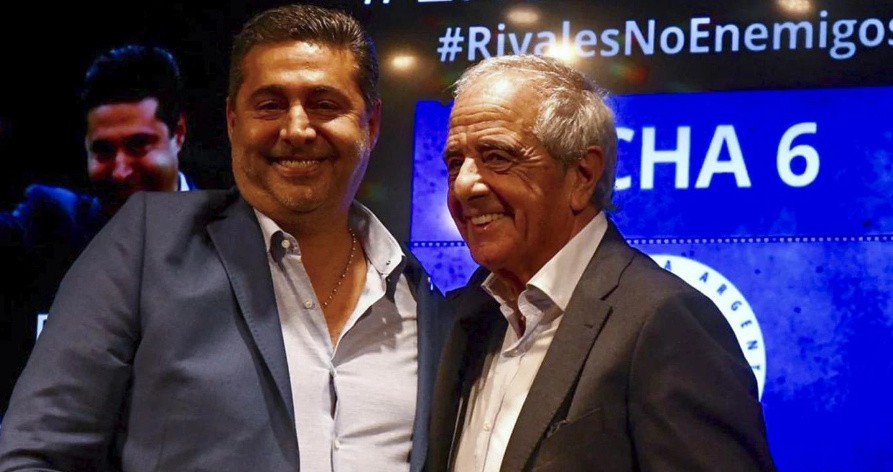 Daniel Angelici y Rodolfo D´Onofrio coincidieron en el veto a los visitantes y pidieron jugar el domingo | Deportes