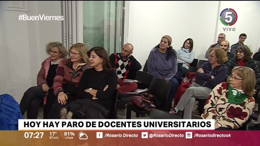 Los docentes de la UNR se suman al paro nacional | Información General