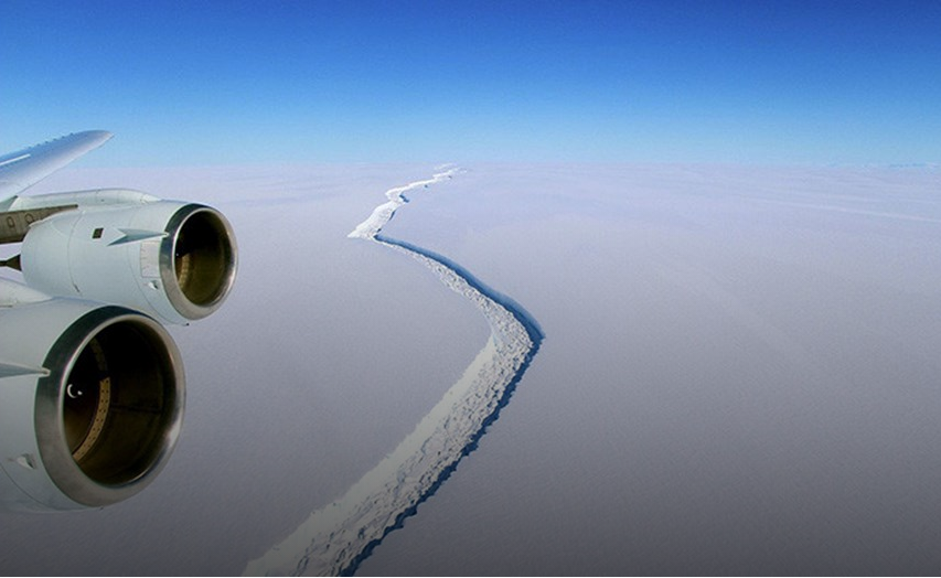 Preocupación por una grieta en la Antártida que equivale a 30 veces la superficie de la Capital Federal | Información General