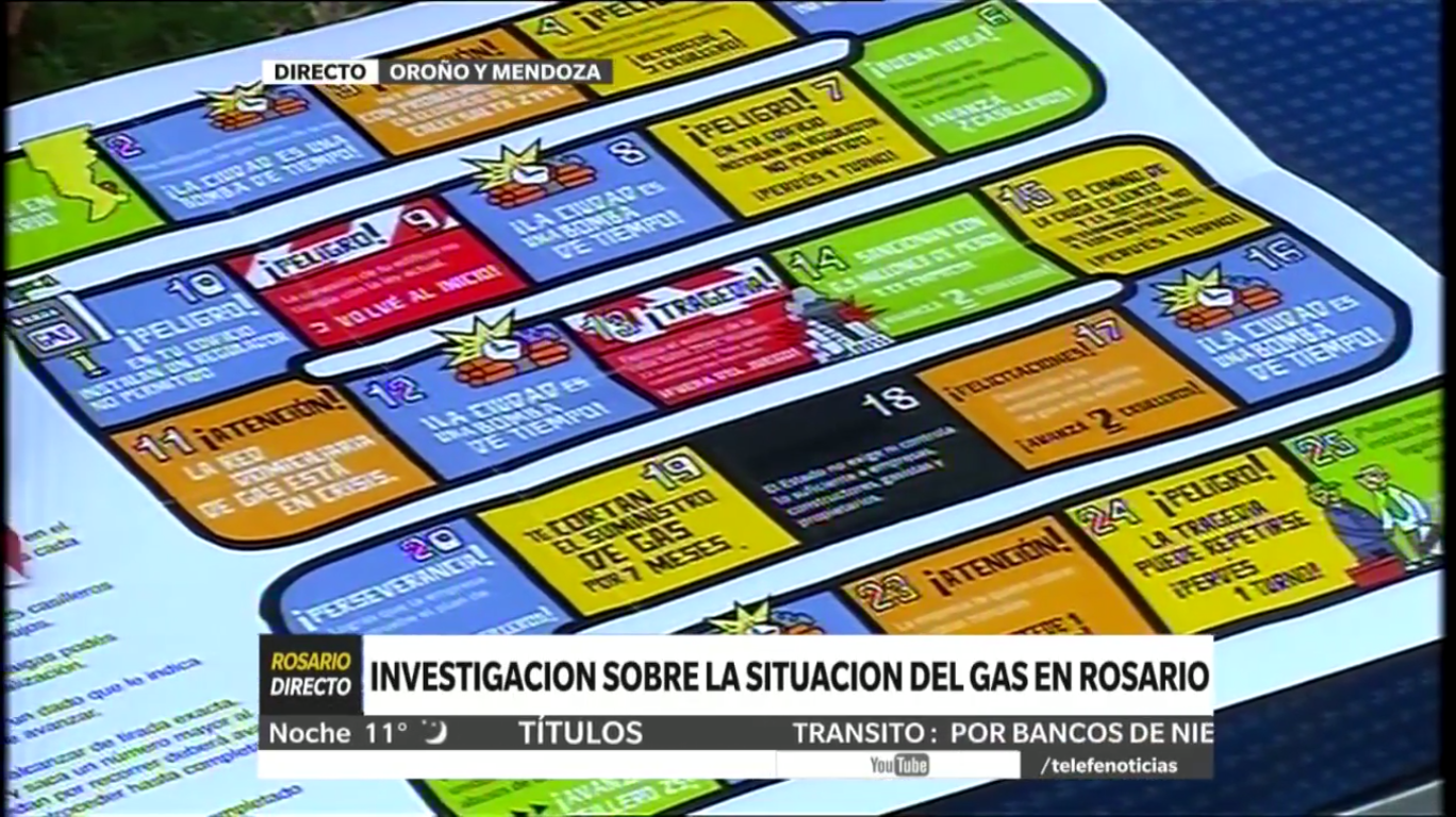 Presentan una investigación sobre la situación del gas en Rosario | Información General
