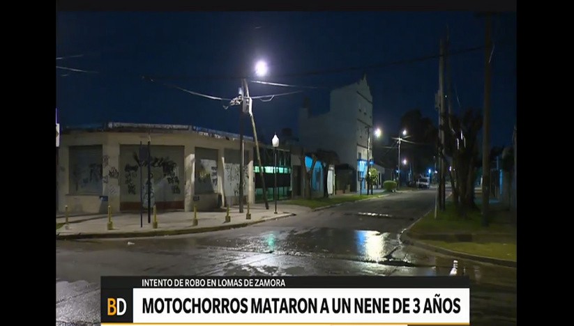 Lomas de Zamora: delincuentes mataron de un balazo a un niño de 3 años en un asalto | Información General