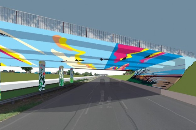 Los rosarinos ya eligieron los proyectos ganadores para pintar diez puentes de la ciudad | Información General