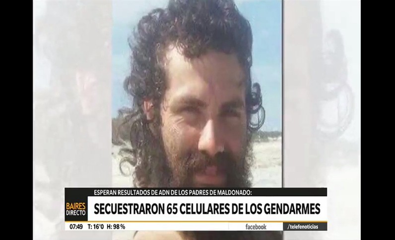 Caso Maldonado: secuestraron celulares y computadoras de 65 gendarmes | Información General