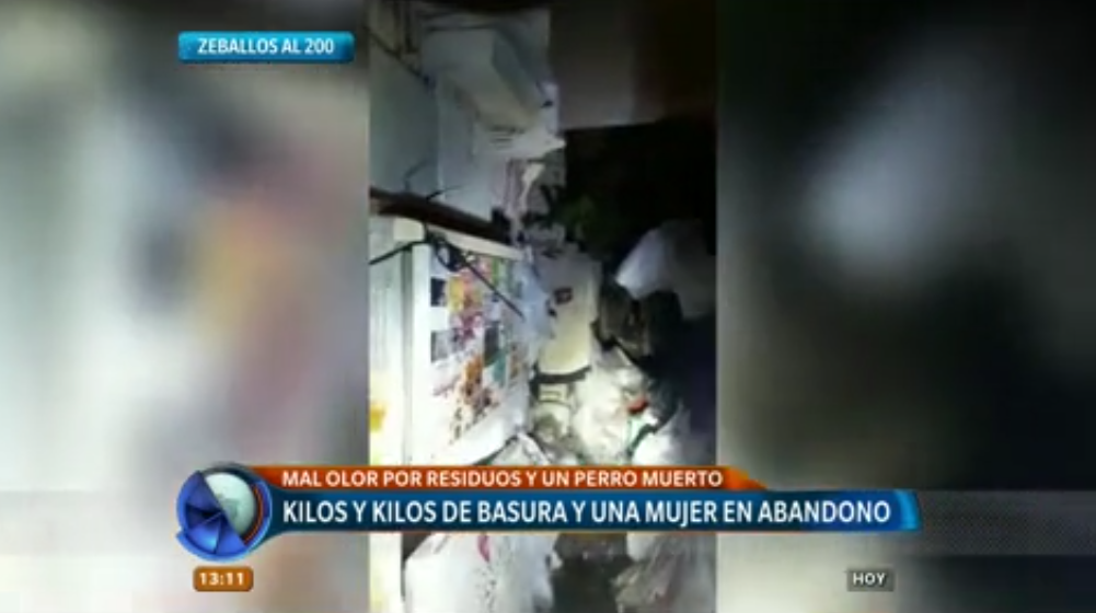 Síndrome de Diógenes: una mujer vivía rodeada de basura | Información General