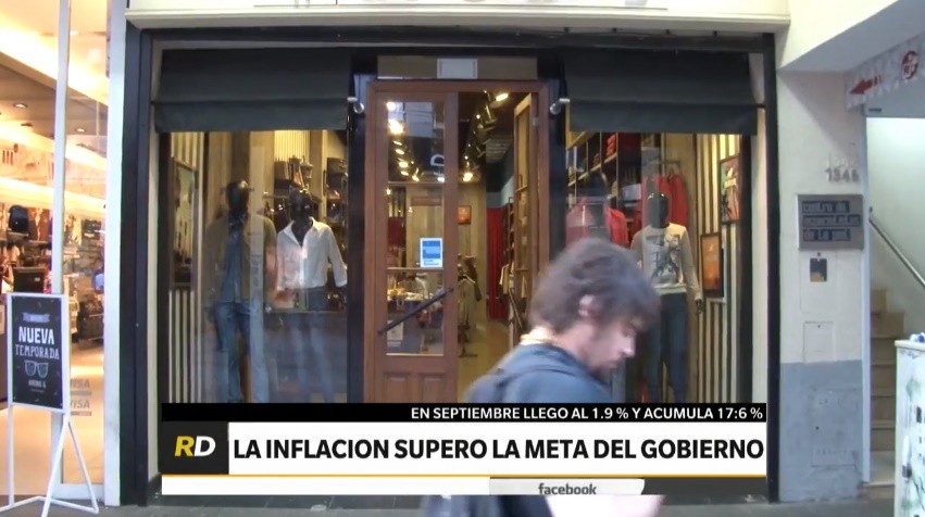 Según el Indec, la inflación de octubre fue del 1,5 por ciento | Información General
