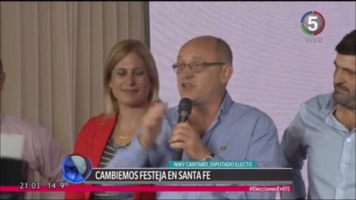Cantard celebró el contundente triunfo de Cambiemos en la provincia de Santa Fe | Información General