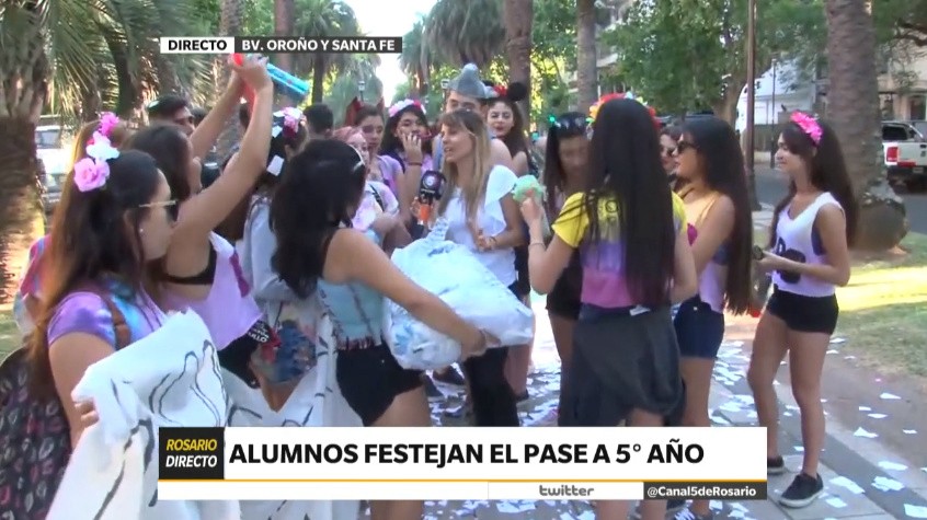 Incautaron más de 900 litros de bebidas alcohólicas y pirotecnia en los festejos de los estudiantes secundarios | Información General
