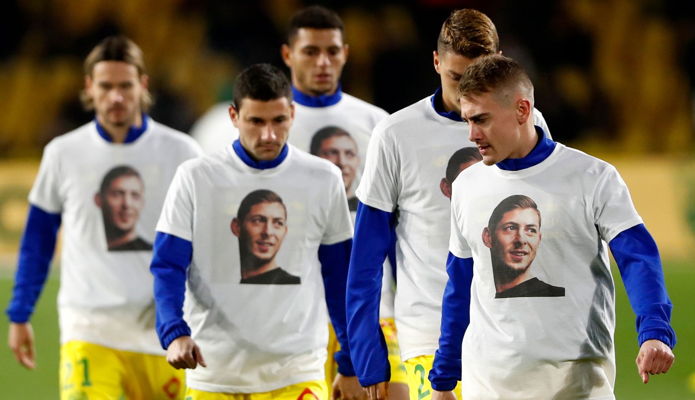 Emotivo homenaje del Nantes a Emiliano Sala | Deportes
