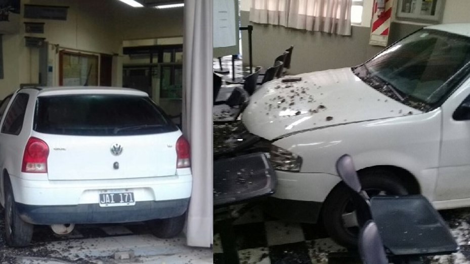 "Relatos Salvajes": le cortaron la luz y estrelló el auto contra la distribuidora eléctrica | Información General