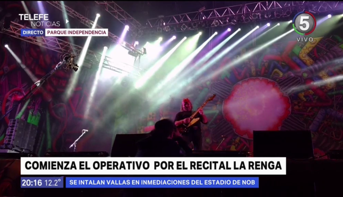 Comenzó el operativo especial de tránsito en el Parque por el último recital de La Renga | Información General