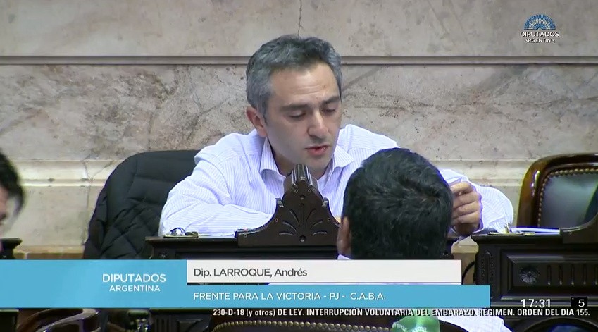 Debate por el aborto legal: Larroque compartió una carta escrita por Julio De Vido desde la cárcel | Información General