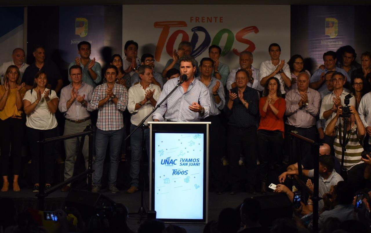 Uñac logró un holgado triunfo en las PASO en San Juan y se perfila para la reelección | Información General