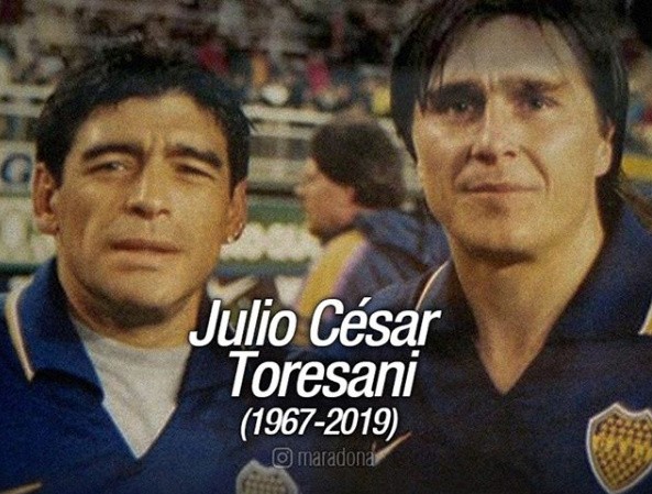 "Pensar que lo quise pelear y hoy lo lloro": el emotivo mensaje de Maradona por la muerte de Toresani | Deportes