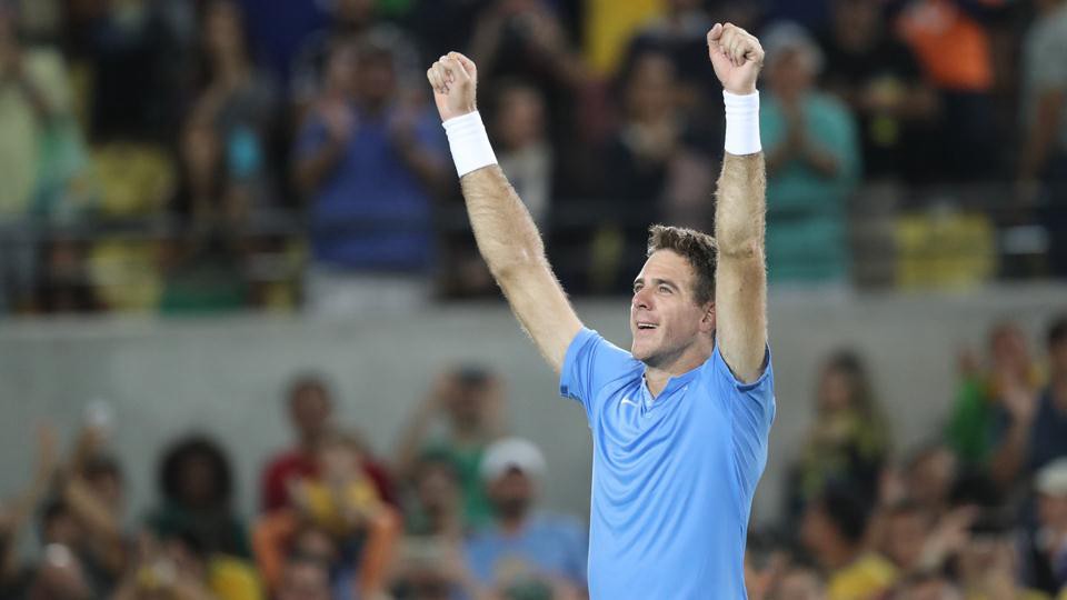 Río 2016: Del Potro derrotó a Djokovic con un doble 7-6 | Deportes