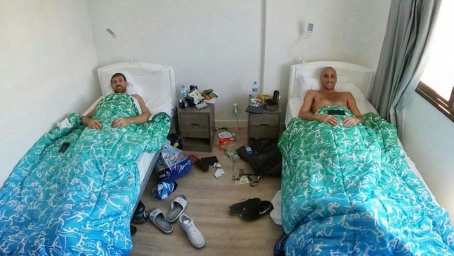Sin lujos: así dormían Ginóbili y Nocioni en la villa Olímpica | Deportes