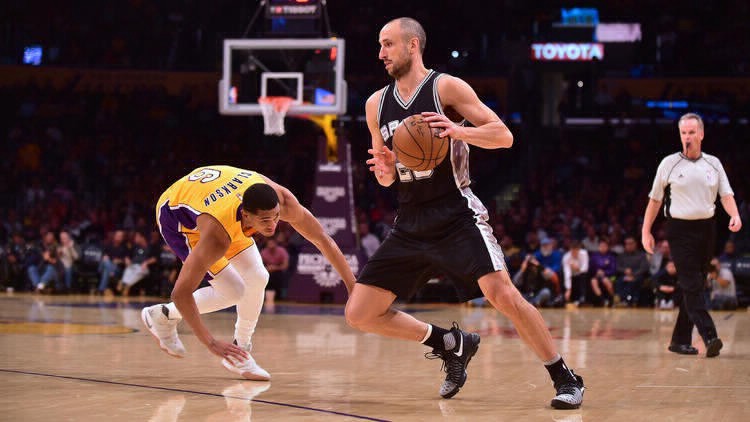Una jugada de Manu Ginóbili fue elegida como la mejor de la historia de la NBA | Deportes