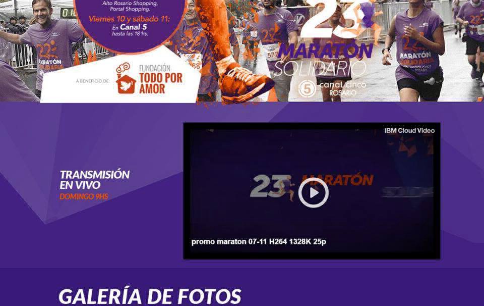 Cientos de personas participarán de la 23 Maratón Solidario Canal Cinco | Deportes