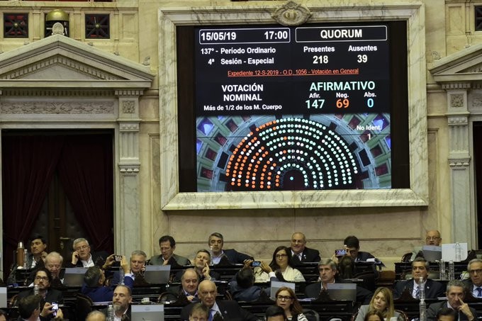 Diputados sancionó la nueva ley de financiamiento de los partidos políticos | Información General