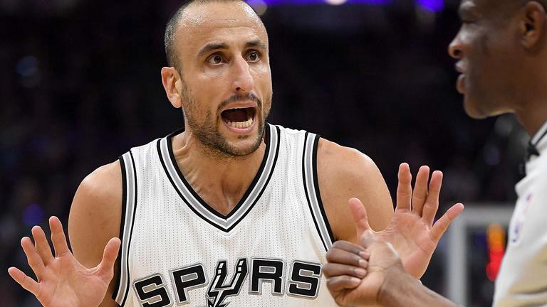 Manu Ginóbili no será titular en el Juego de las Estrellas de la NBA | Deportes